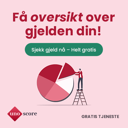 Uno Score — Få oversikt over din gjeld
