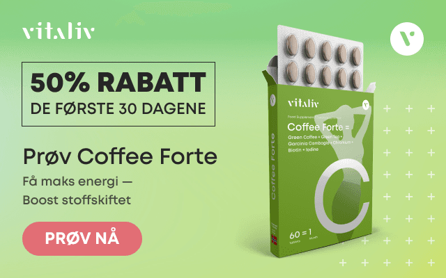 Vitaliv CoffeForte — Naturlig fettforbrenning