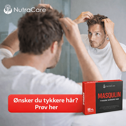 Nutracare Masqulin — Naturlig løsning mot hårtap for menn