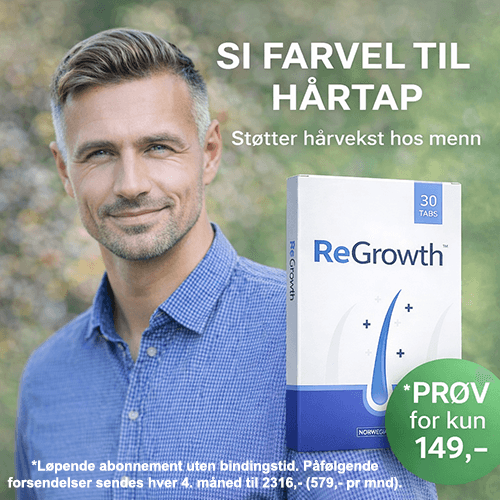 ReGrowth — Naturlig løsning mot hårtap